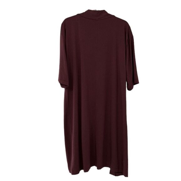 Able Burgundy Open Front Cardigan(Size Small) - Picture 4 of 5